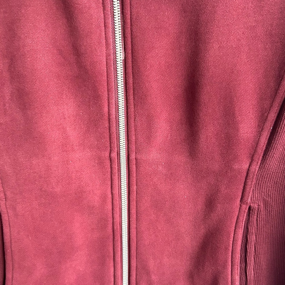 Lululemon Athletica Deep Red Utility Jacket - Picture 3 of 8